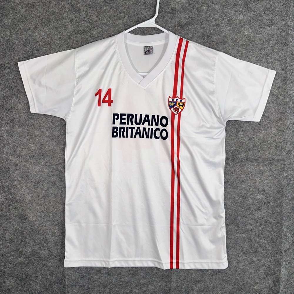 Peruano Britanico Jersey #14 Size Small‎